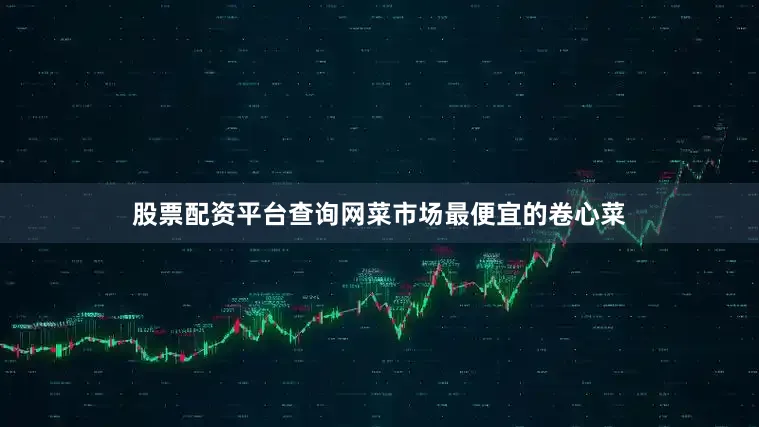 股票配资平台查询网菜市场最便宜的卷心菜